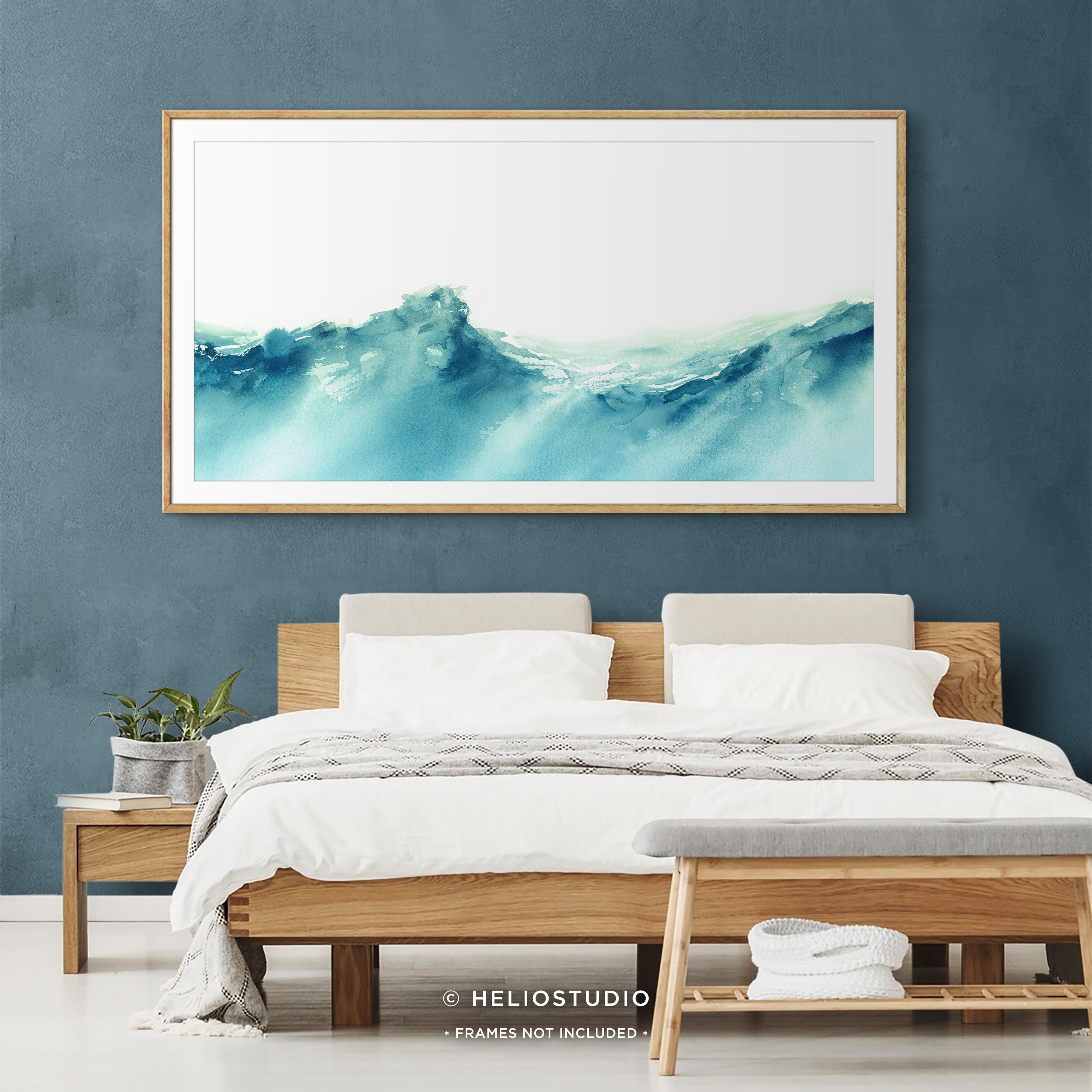 Tropical Ocean Swell – Panoramic Art Print