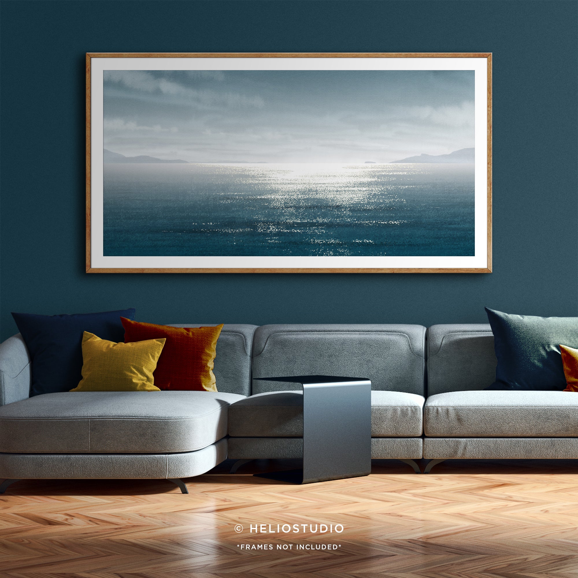 Shimmer Bay – Panoramic Art Print