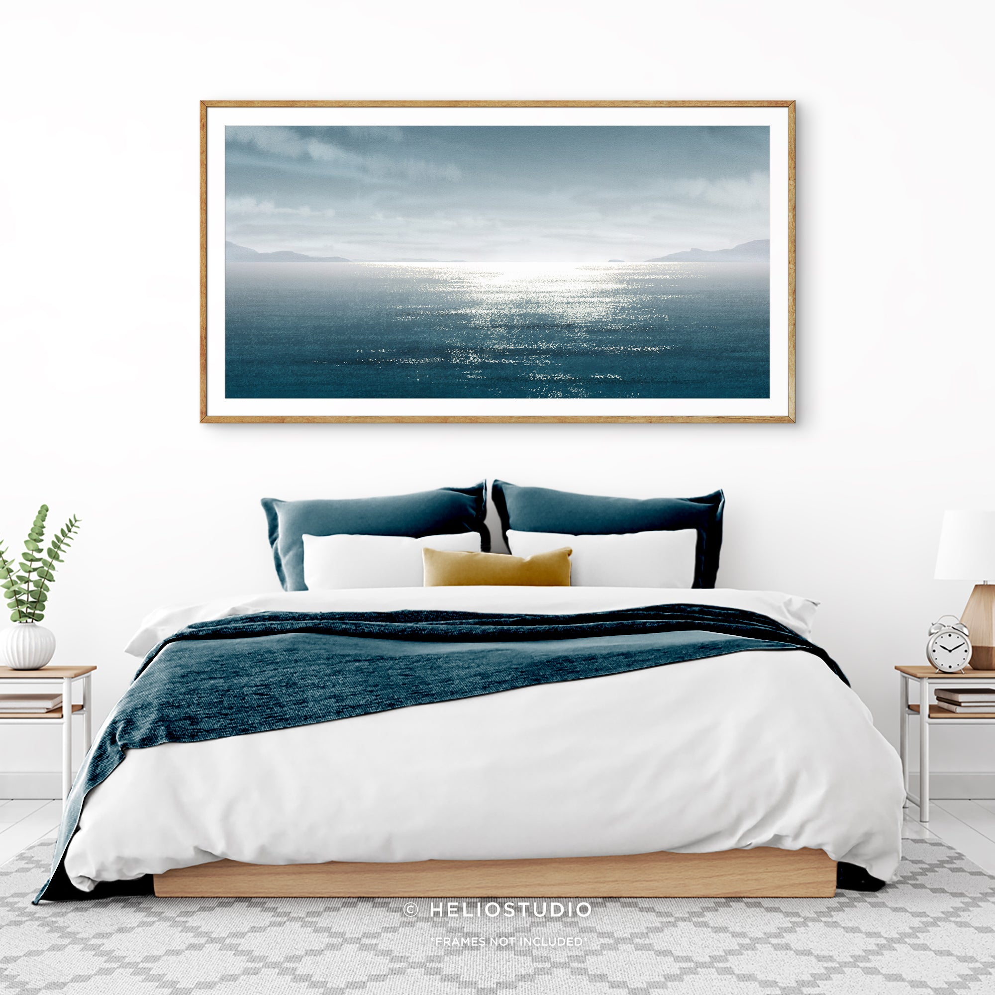 Shimmer Bay – Panoramic Art Print
