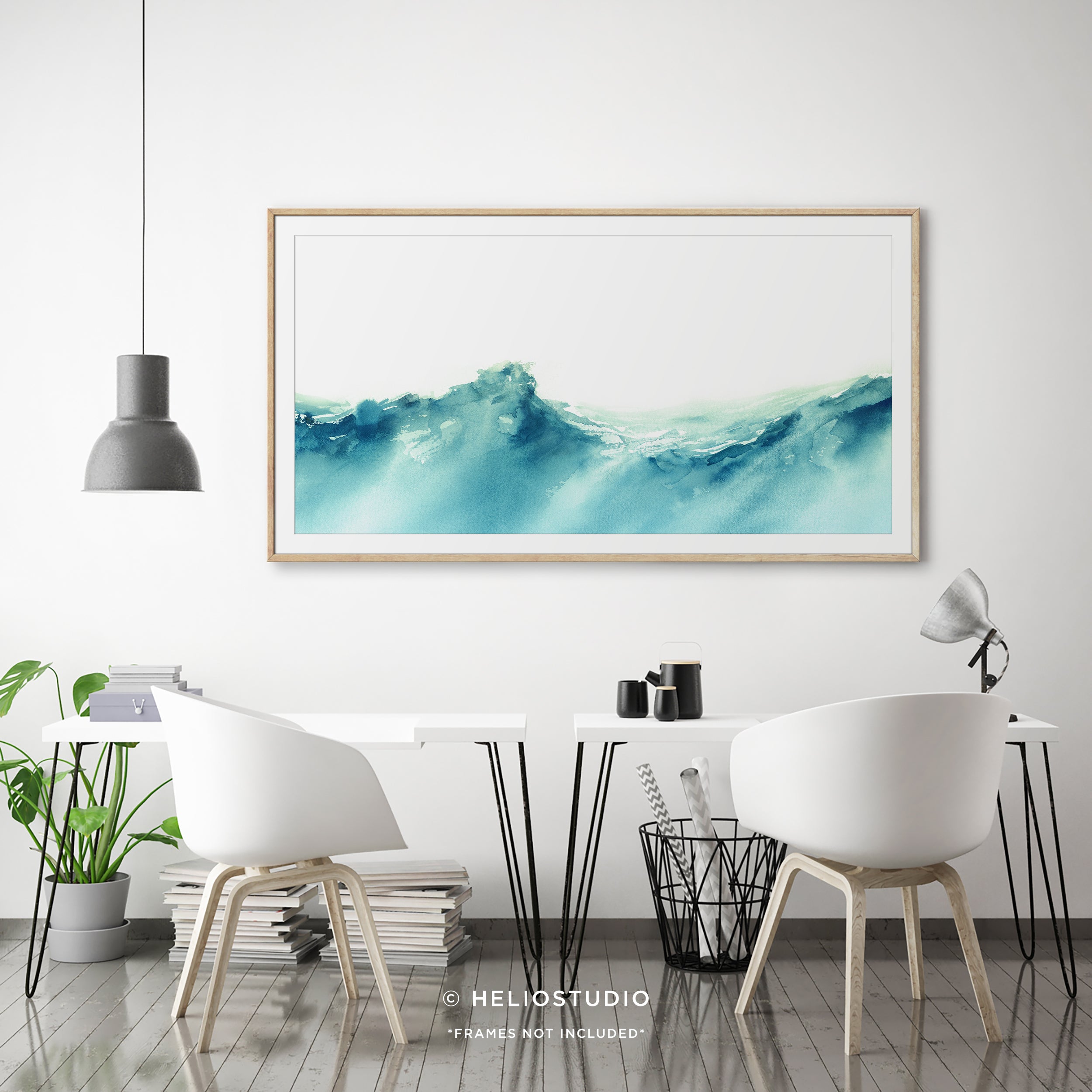 Tropical Ocean Swell – Panoramic Art Print