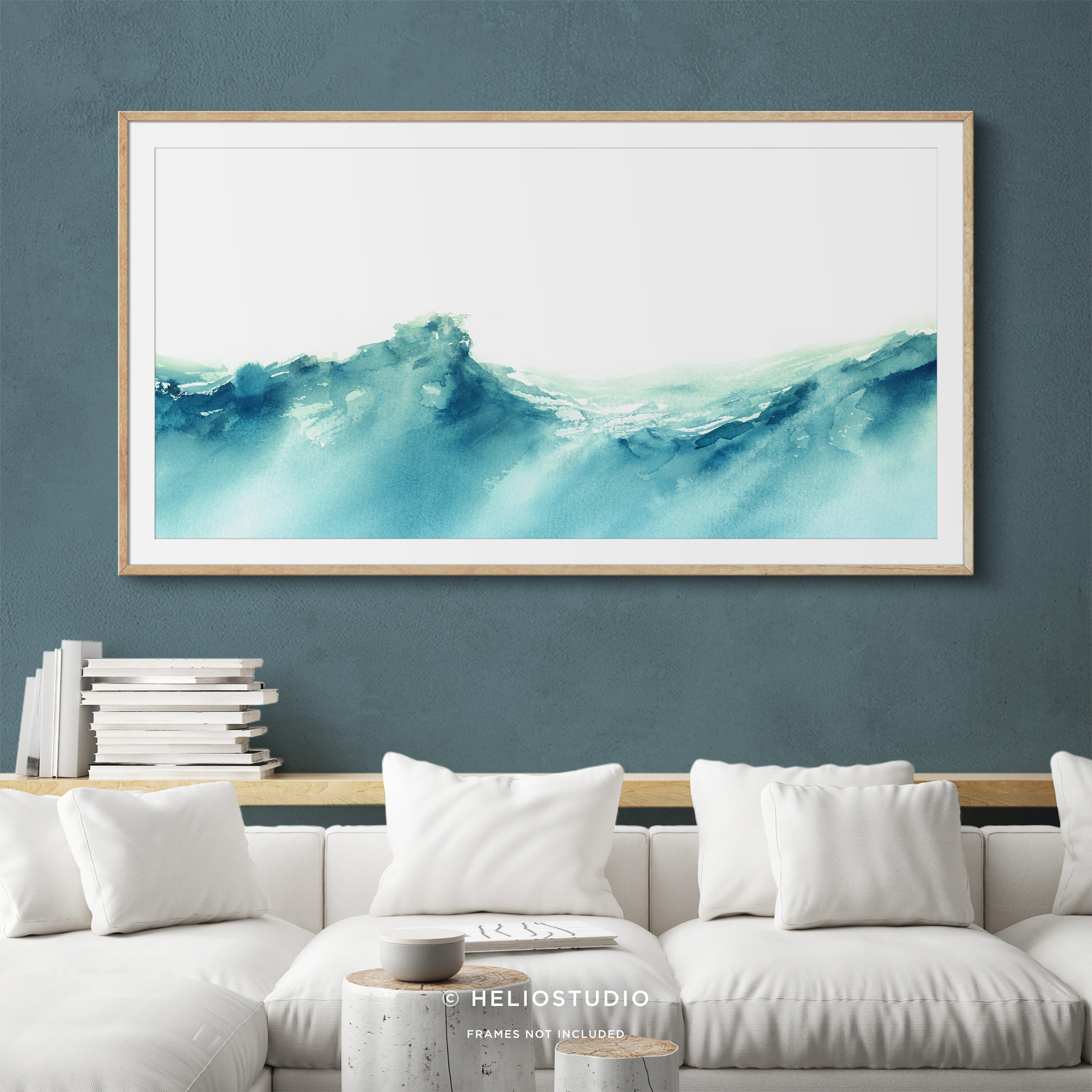Tropical Ocean Swell – Panoramic Art Print