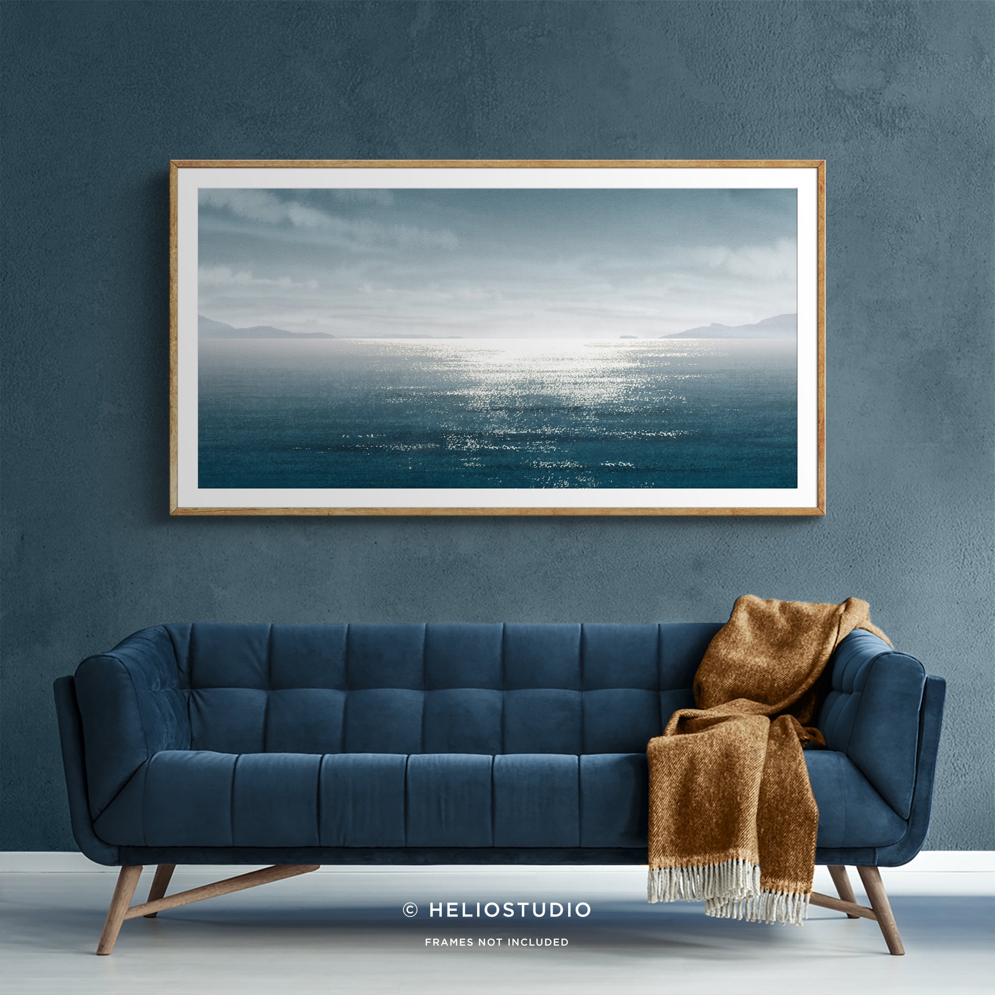 Shimmer Bay – Panoramic Art Print