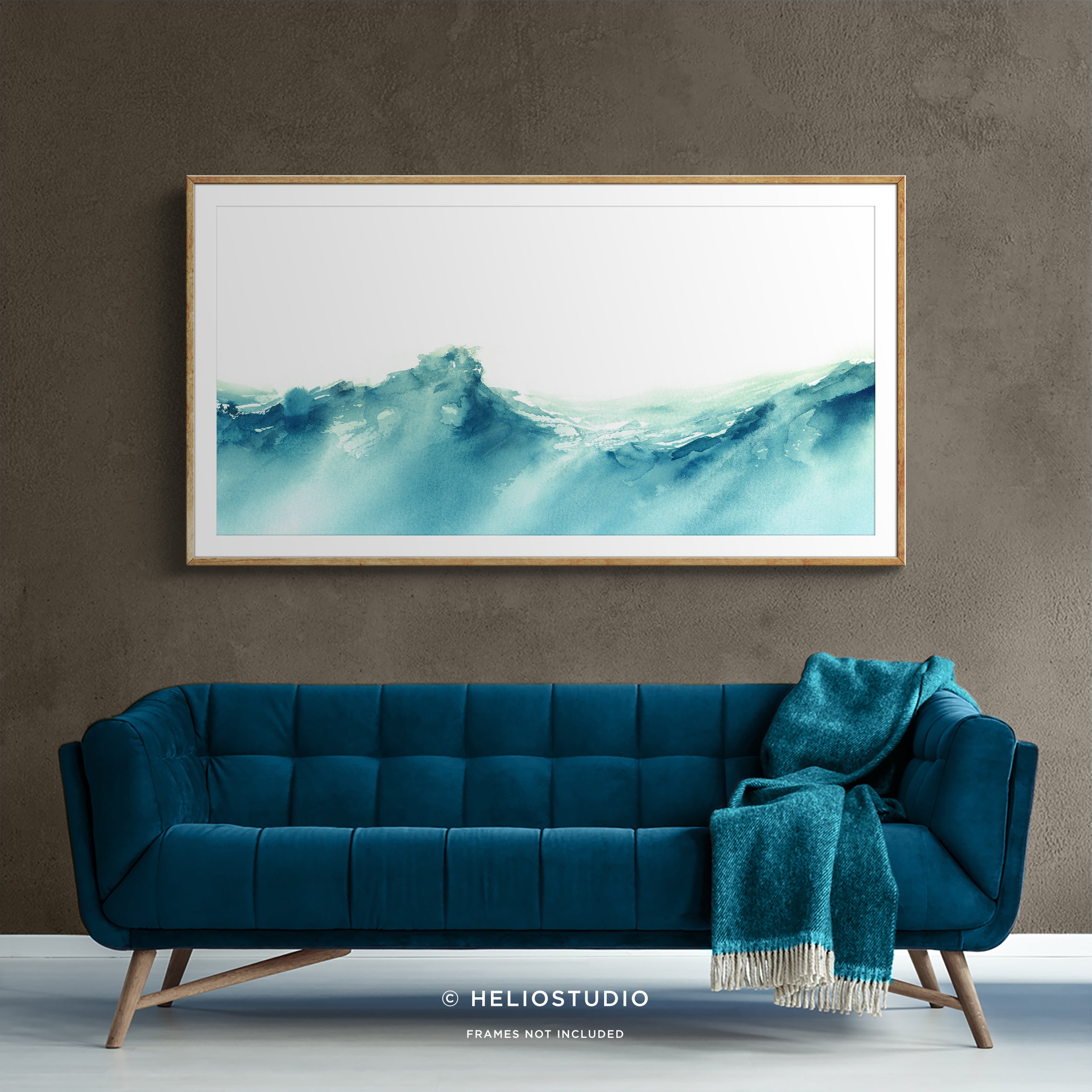 Tropical Ocean Swell – Panoramic Art Print