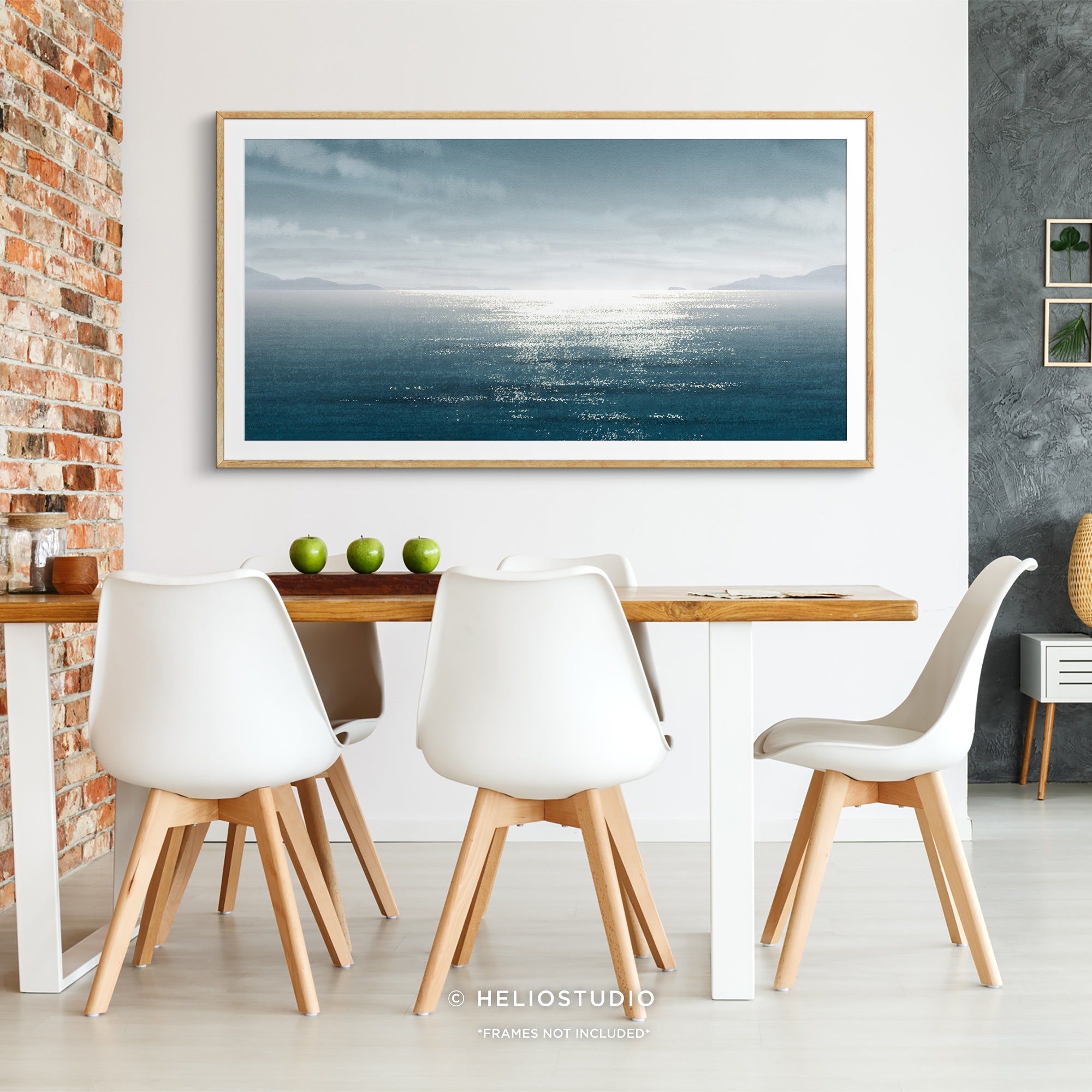 Shimmer Bay – Panoramic Art Print