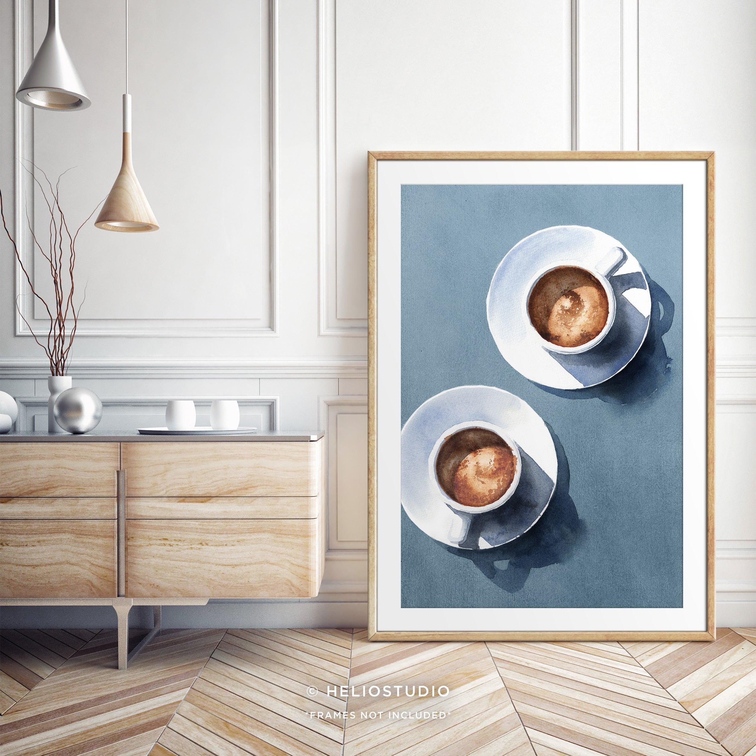Coffee and Conversation – Art Print