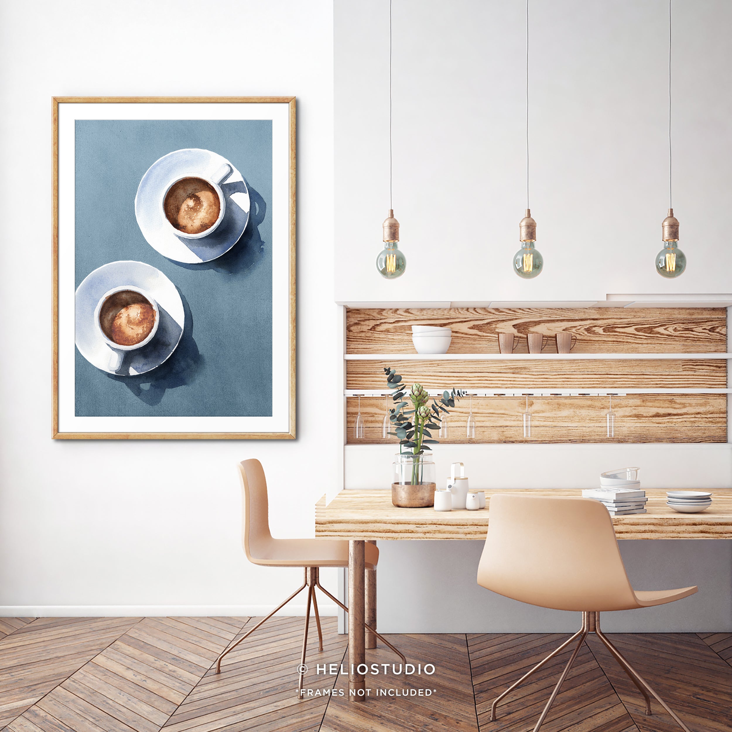 Coffee and Conversation – Art Print