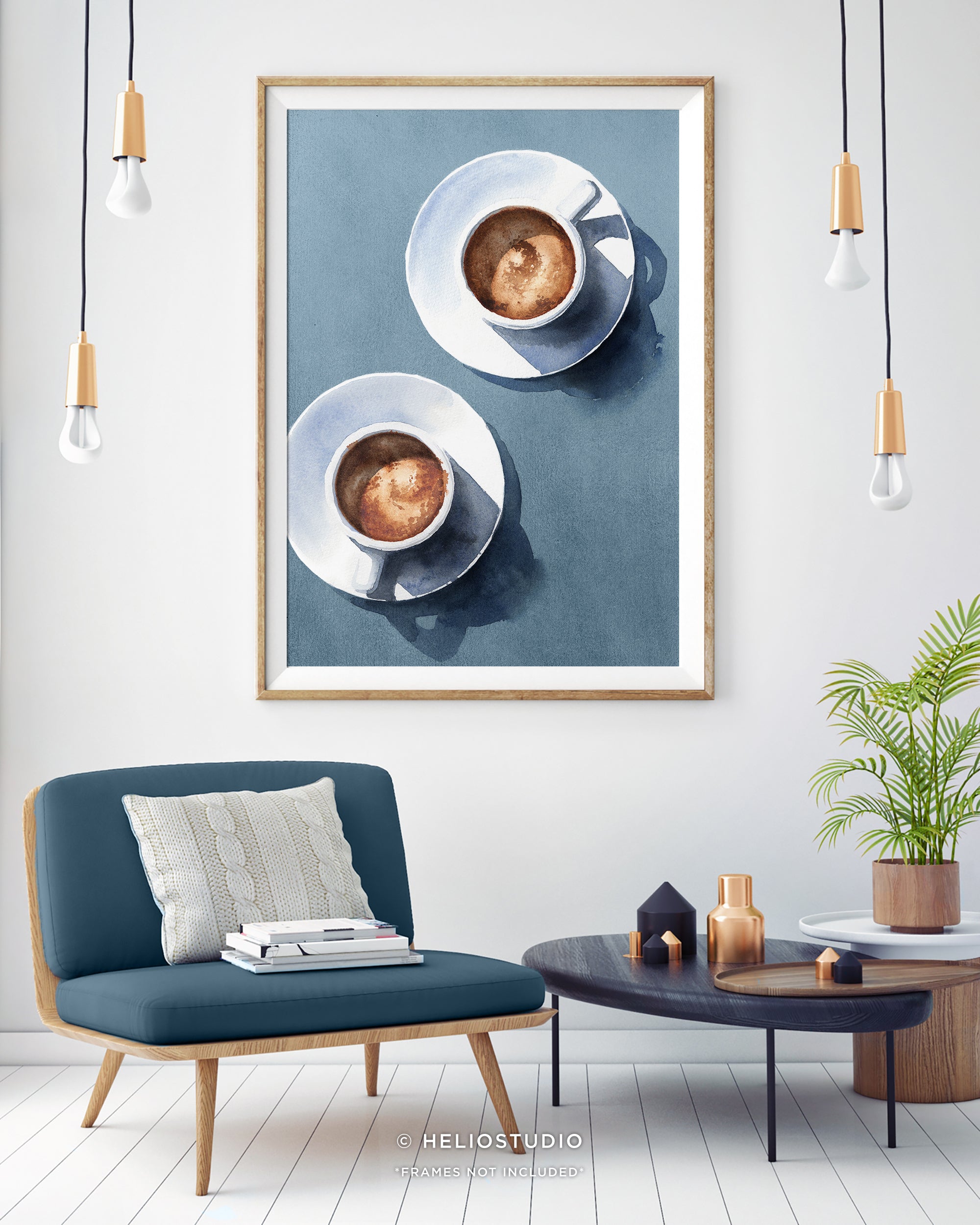 Coffee and Conversation – Art Print