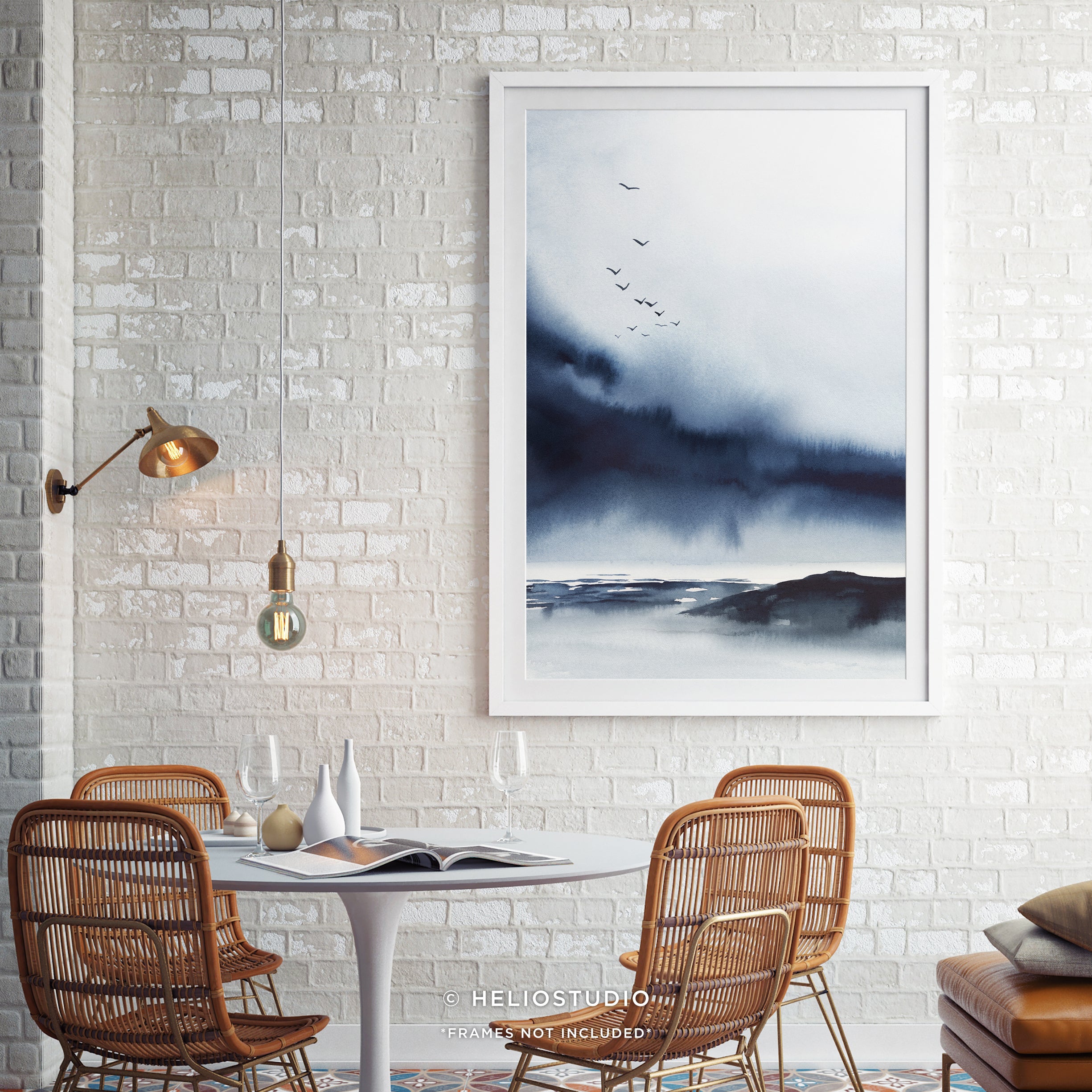 Stormy Beach – Art Print