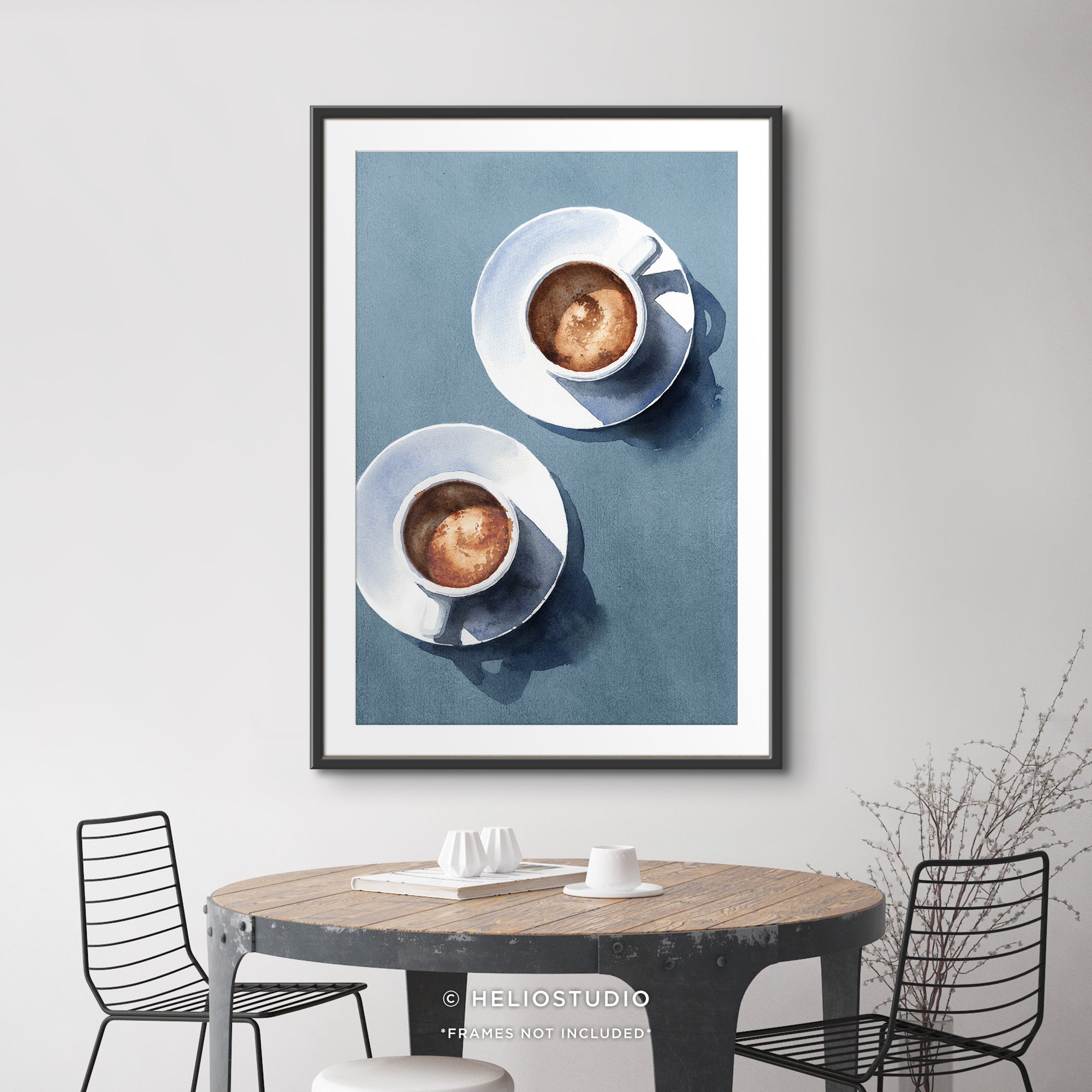 Coffee and Conversation – Art Print