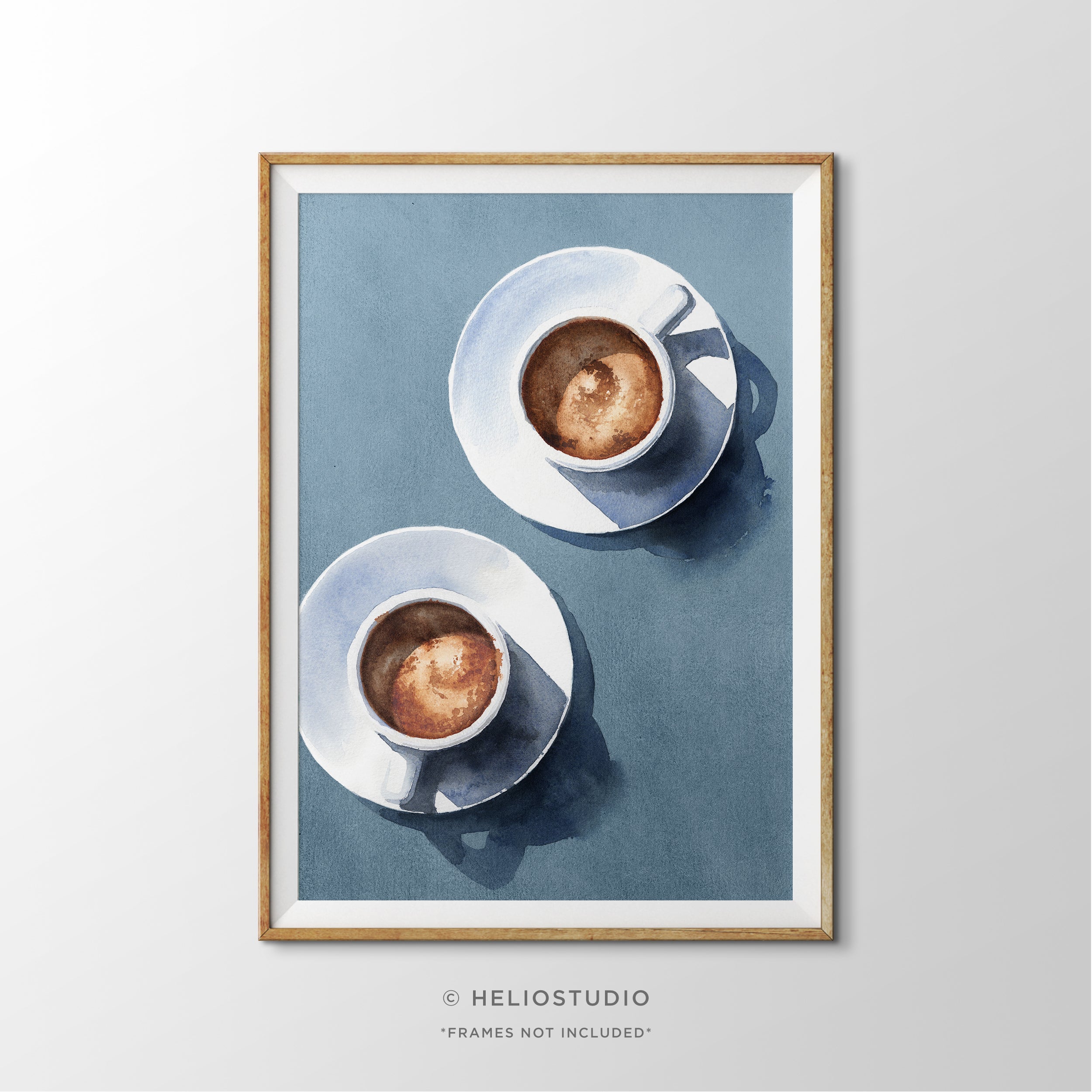 Coffee and Conversation – Art Print