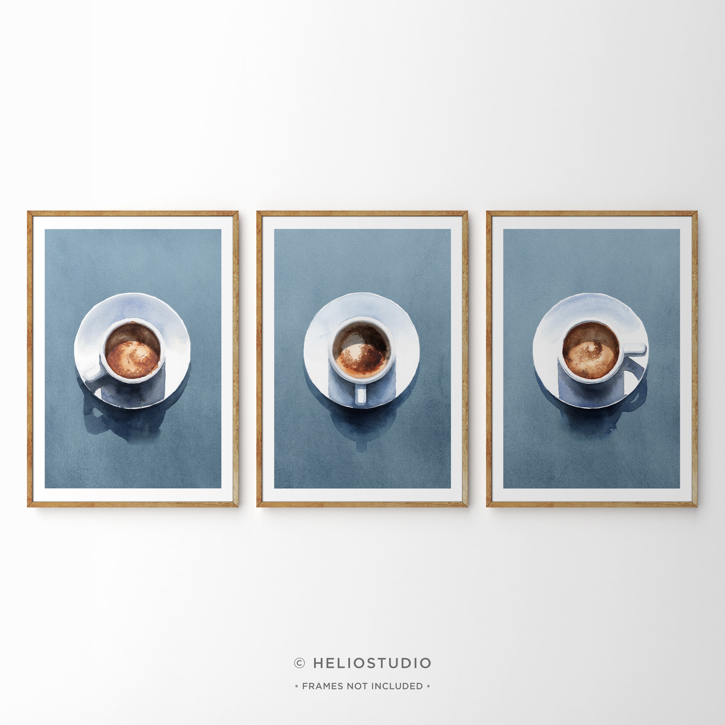 Coffee and Conversation – Three Piece Wall Art