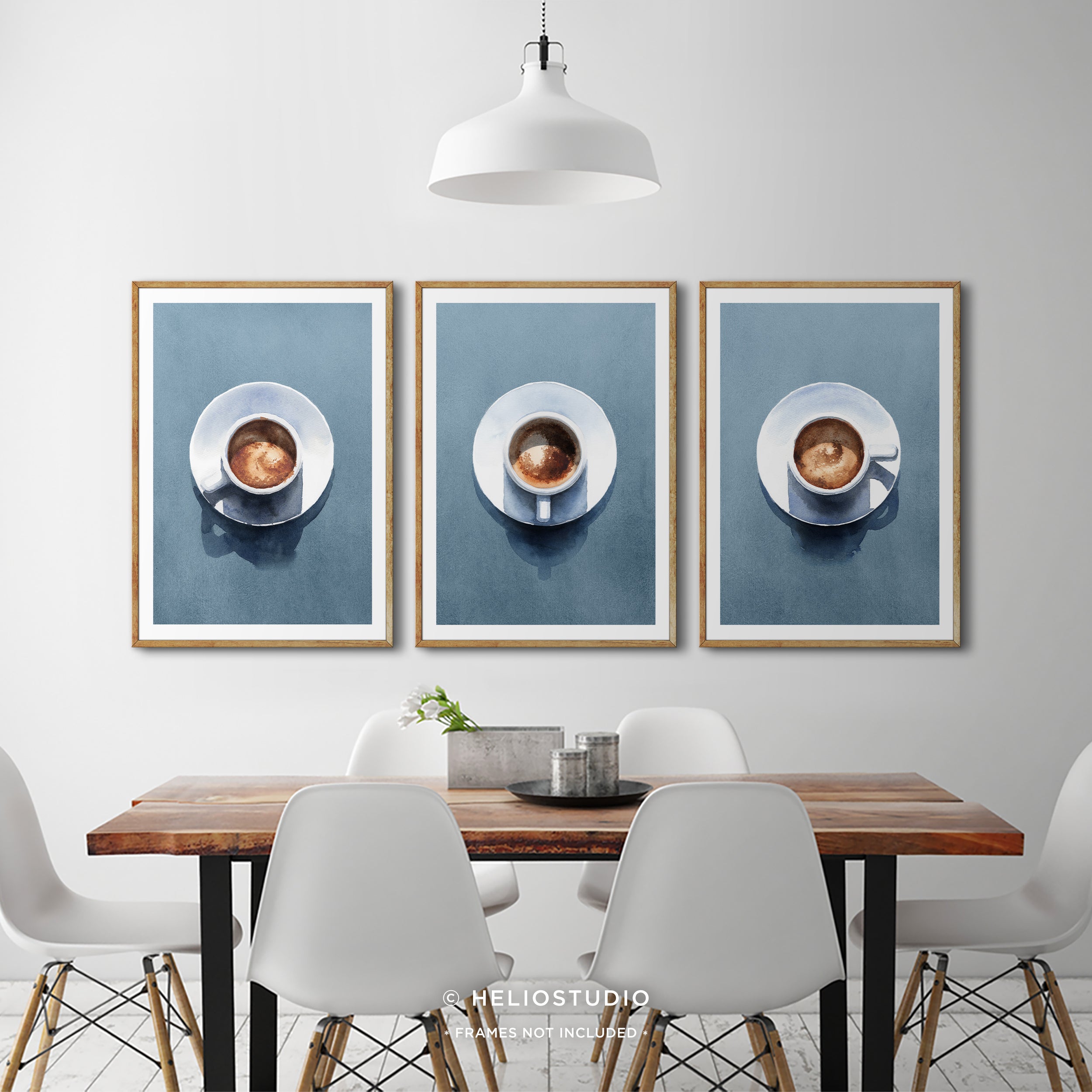 Coffee and Conversation – Three Piece Wall Art