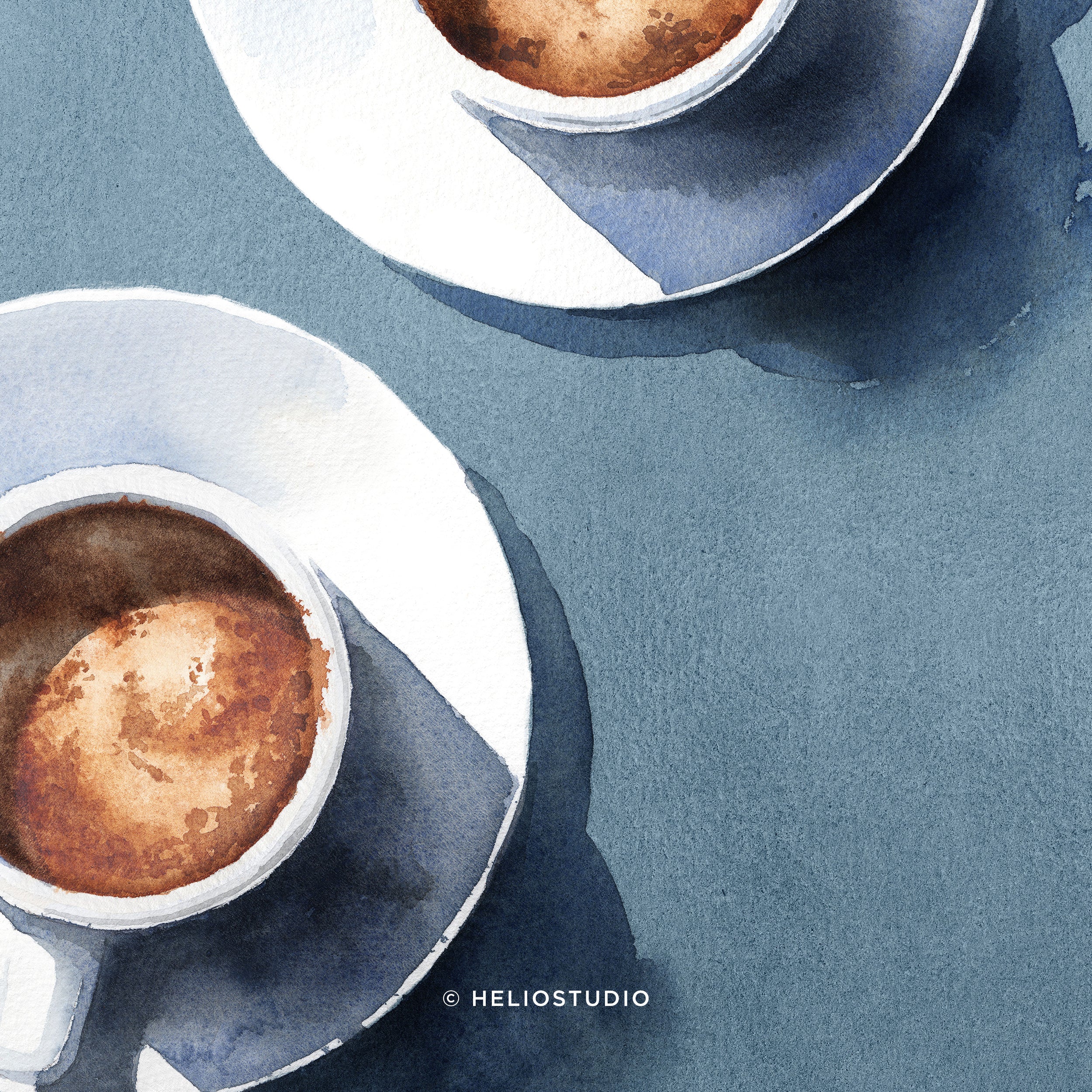 Coffee and Conversation – Art Print