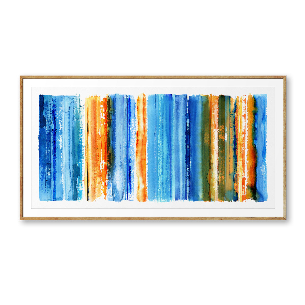 Abstract Coastal Landscape – Art Print