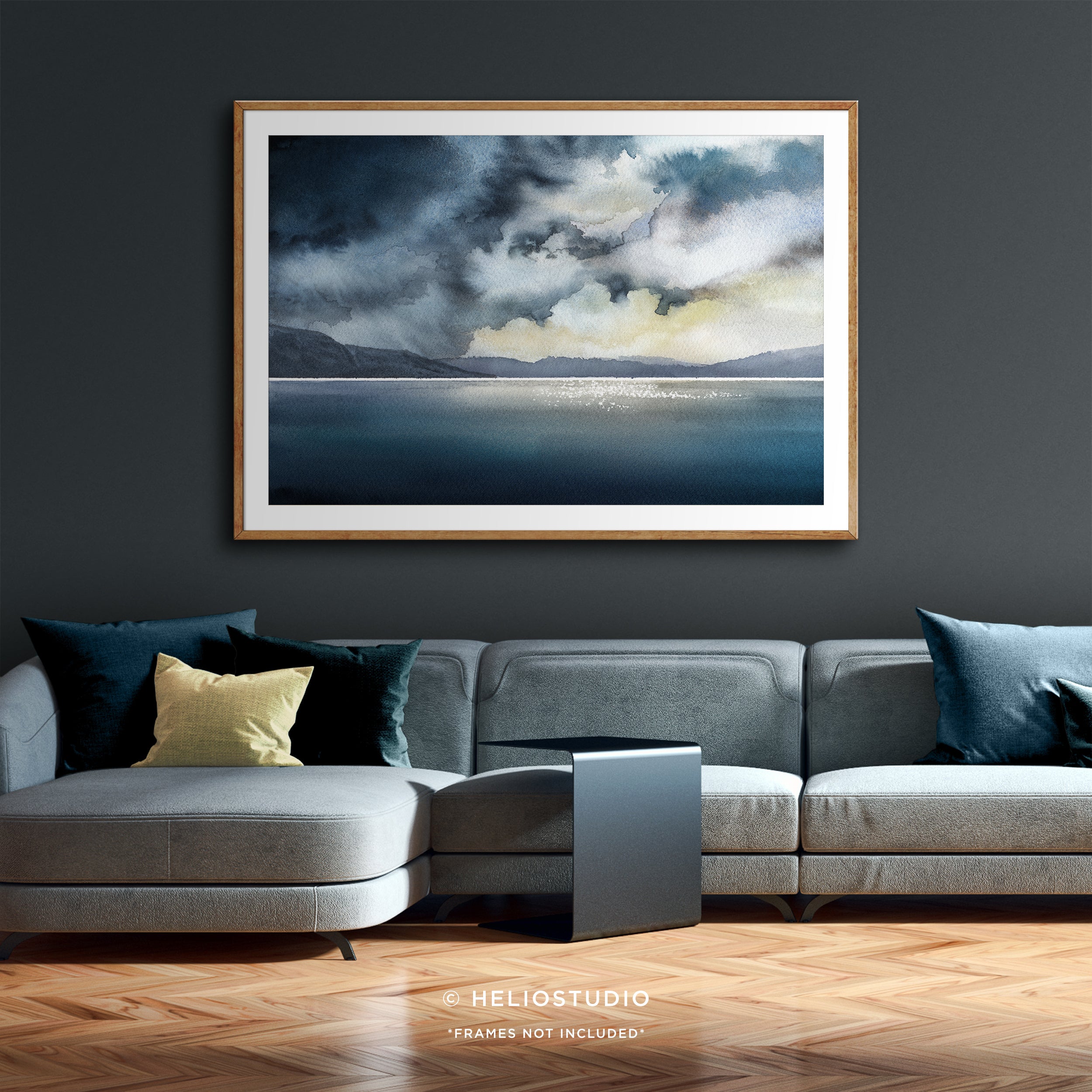 Stormy Coastal Cloudscape – Art Print