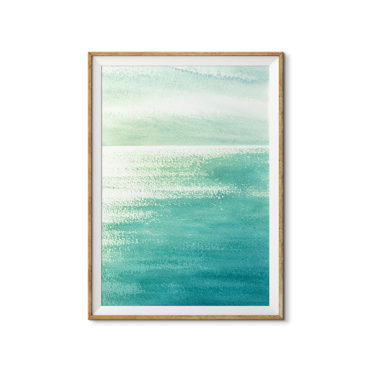 Abstract Wetland Landscape – Panoramic Art Print