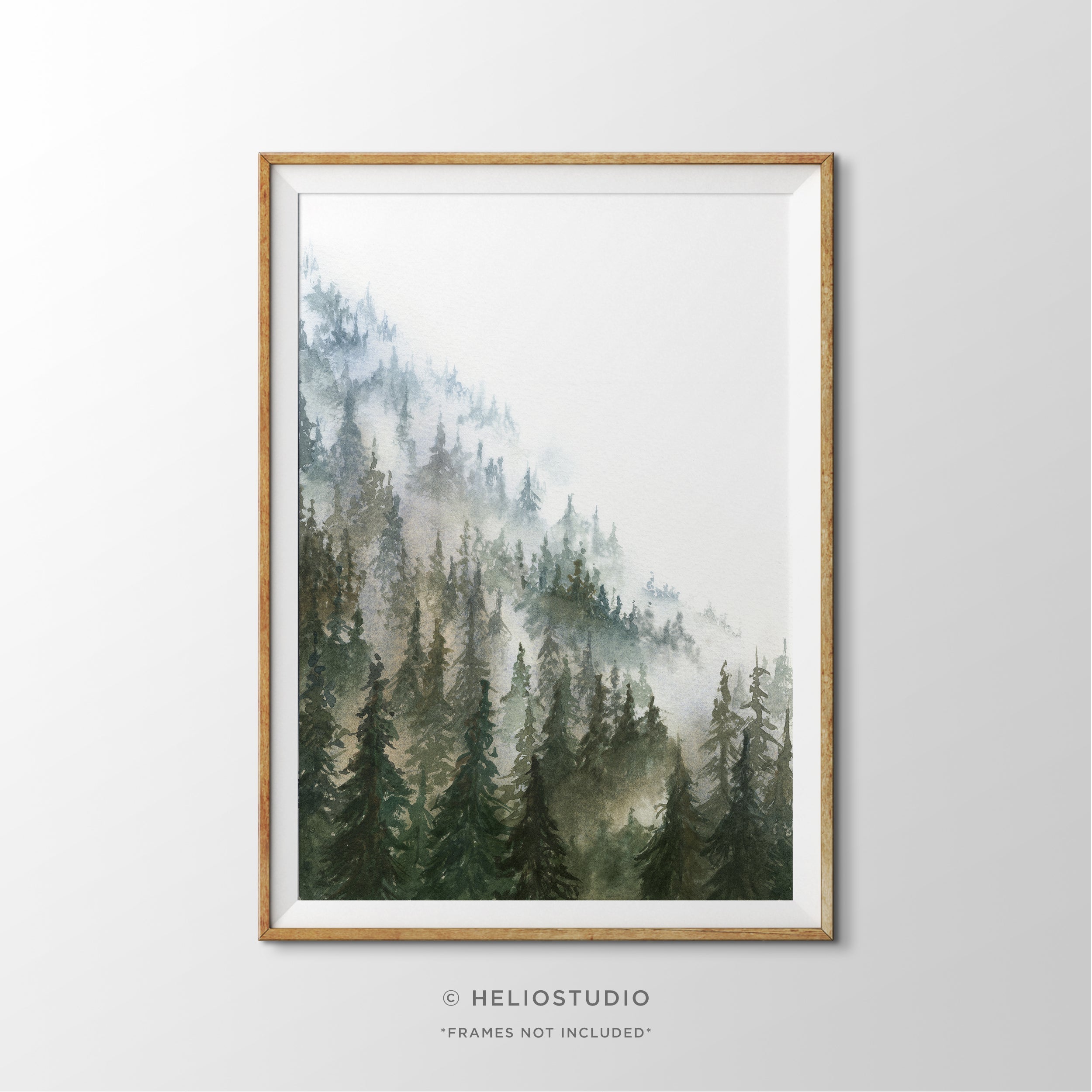 Alpine Mist – Art Print