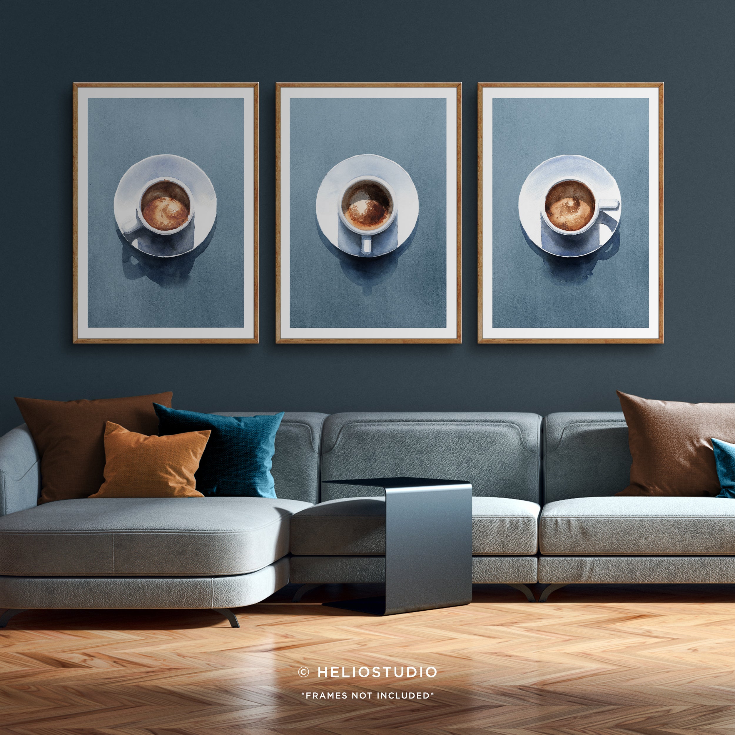 Coffee and Conversation – Three Piece Wall Art