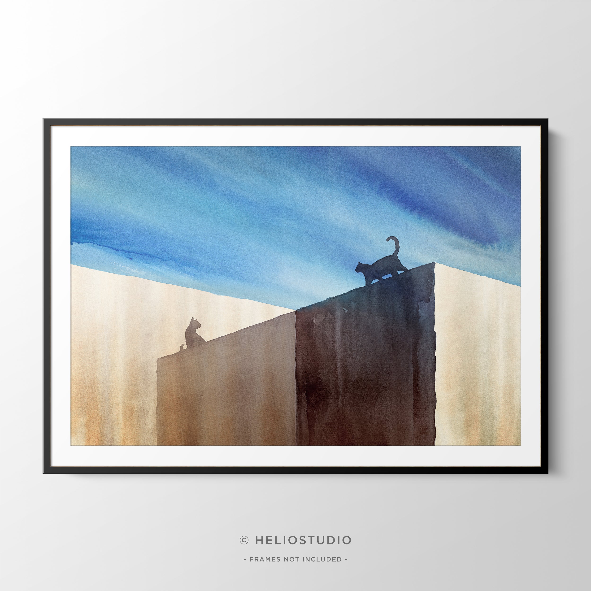 Shadow the Cat – Art Print