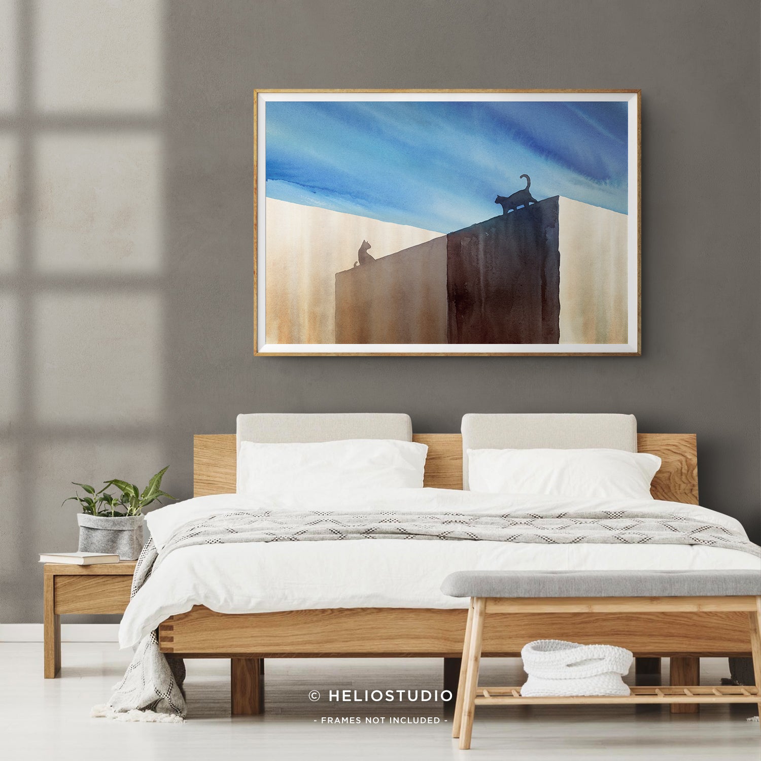 Shadow the Cat – Art Print